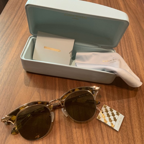 NWT Karen Walker Buccaneer Sunglasses - Picture 2 of 6